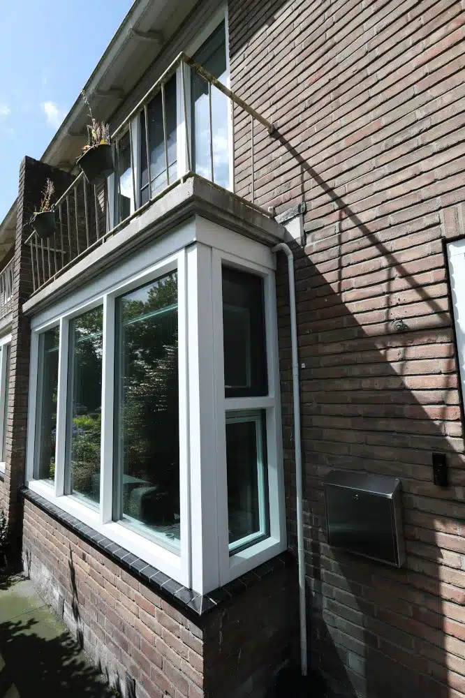 Kunststof kozijnen raam woning Drachten