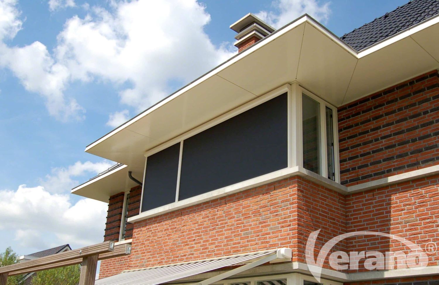 Grijs ritsscreen van Verano
