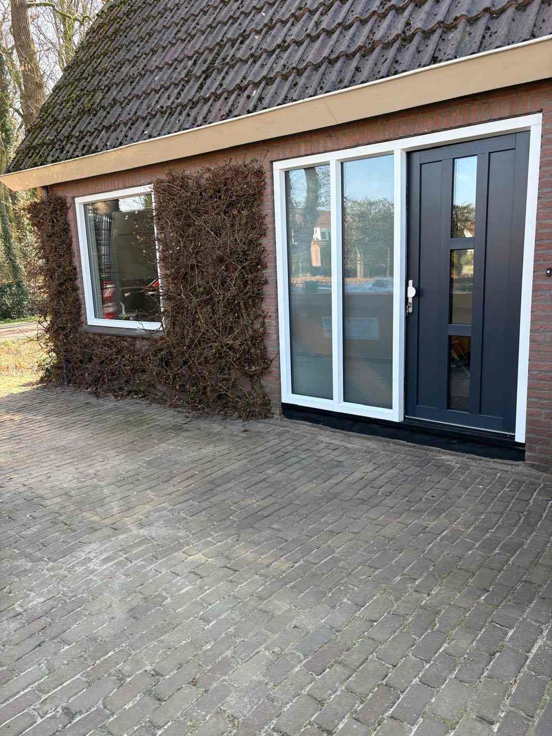 Woning met kunststof kozijnen en deuren in Appelscha