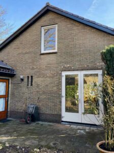 Kunststof kozijnen in Oosterwolde met openslaande deur